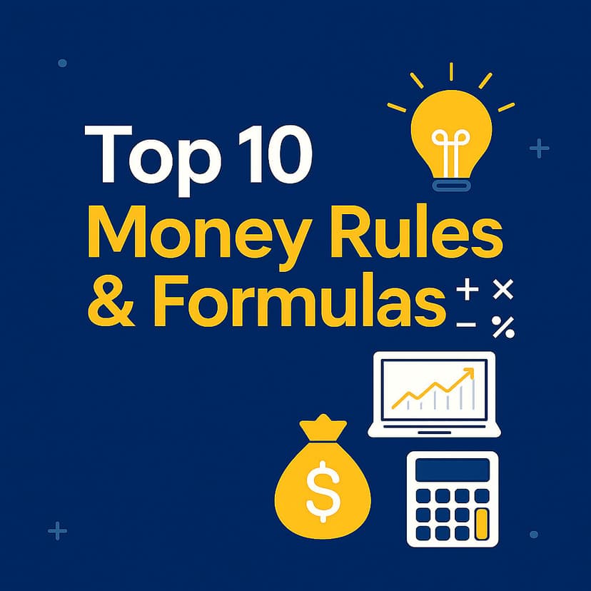 Top 10 Money Rules & Formulas Everyone Should Know (Smart Personal Finance Guide)